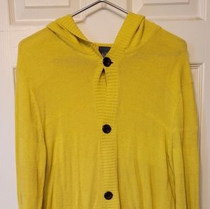 Armani Exchange sweater hoodie button up